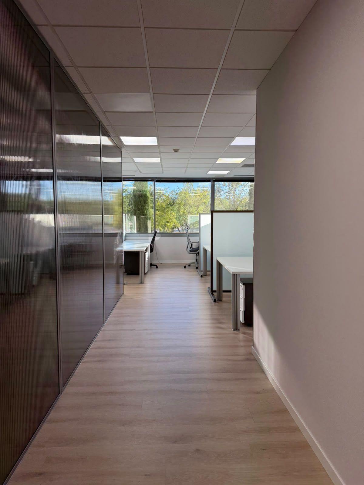 Acceso a la zona de coworking